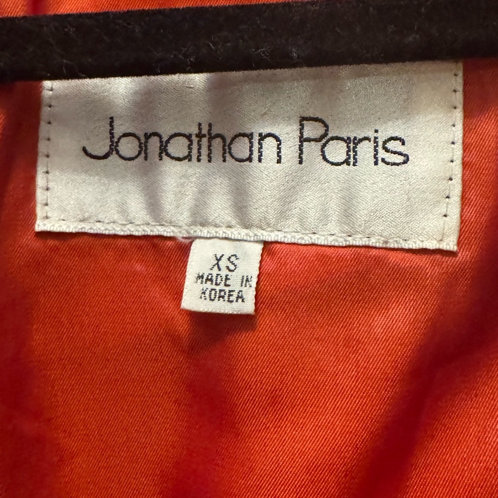 Jonathan Paris Vintage Women’s Red Leather Trench Coat Size XS - Picture 4 of 5